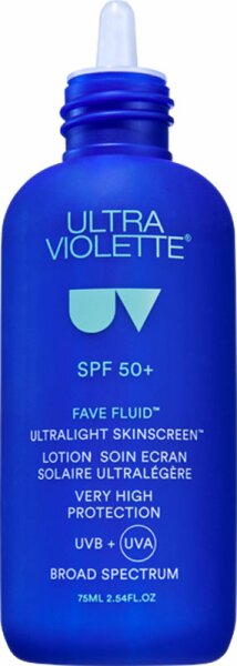 Ultra Violette Lightweight Fragrance-Free Skinscreen Fave Fluid SPF50+ Sonnencreme