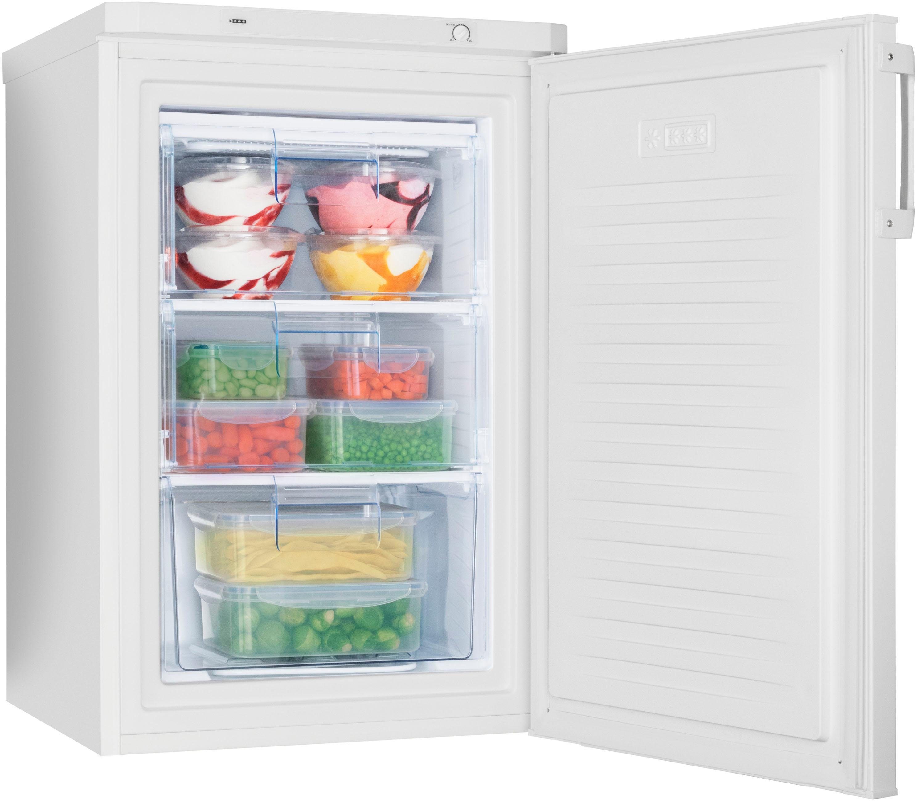 Amica Gefrierschrank GS 15198 W, 84,5 cm hoch, 55 cm breit