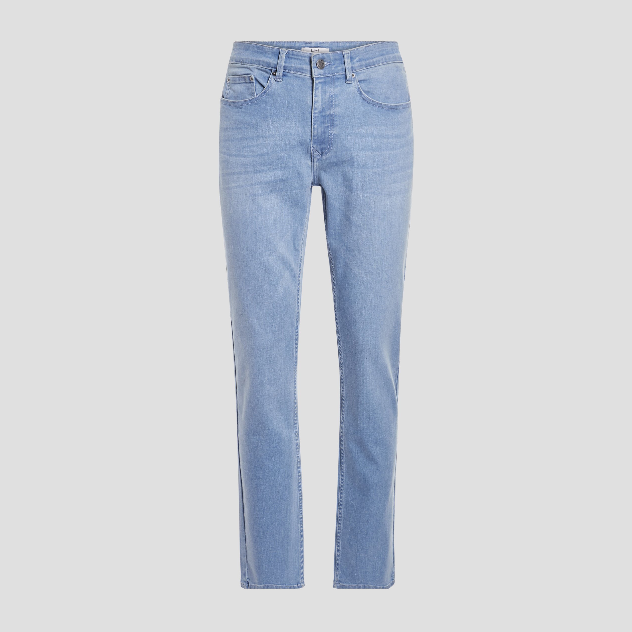 Jeans regular stretch denim bleach homme | La Halle