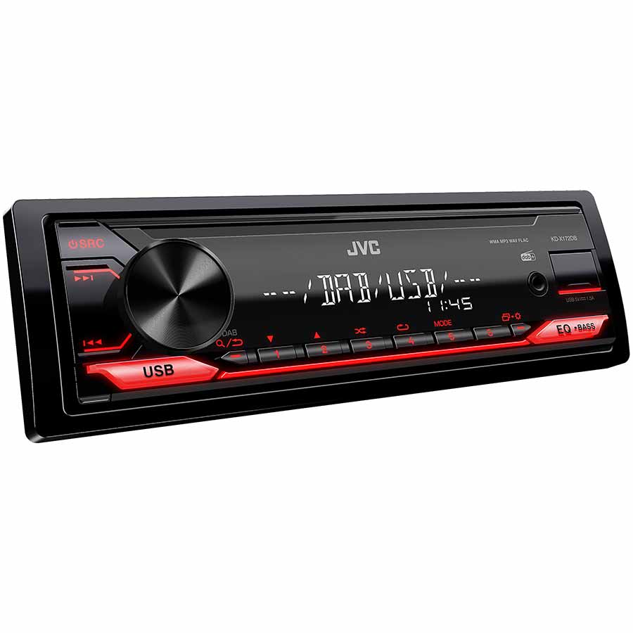 Digitaler Media Receiver KD-X172DB mit DAB+, USB Schnellladefunktion, 13 Band Equalizer uvm. - ATU