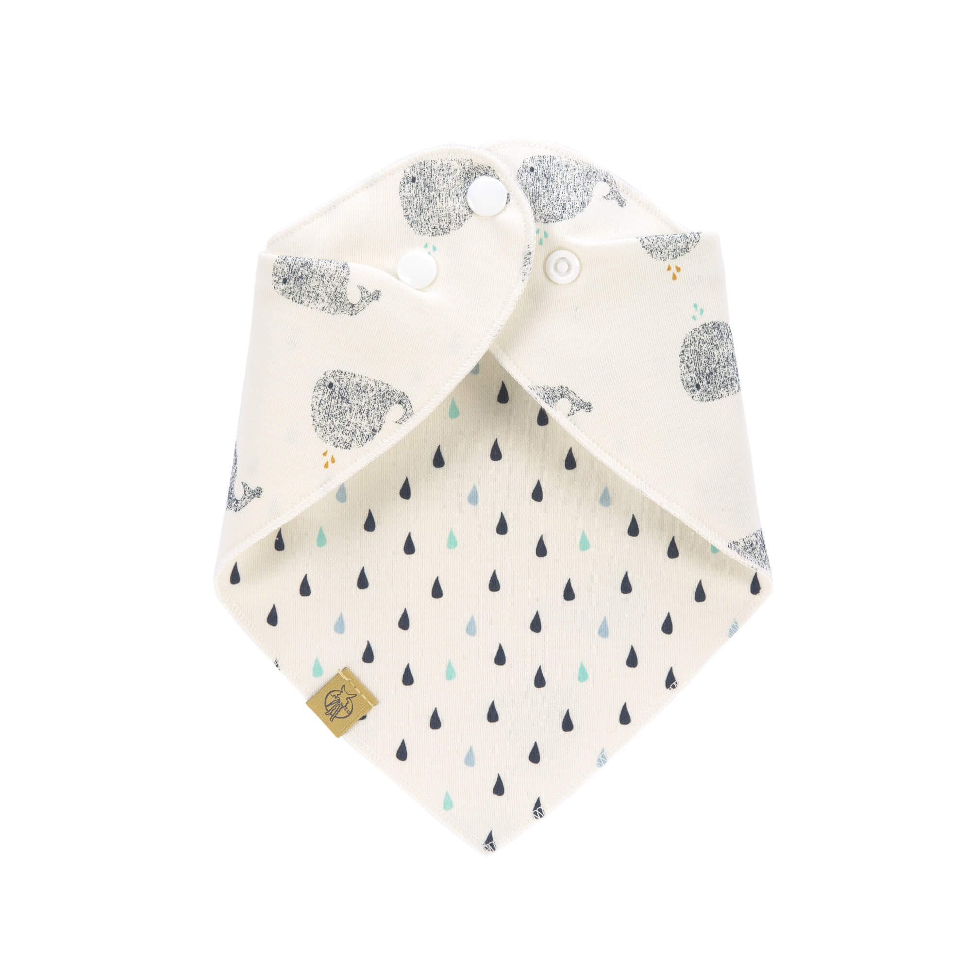 Dreieckstuch Baby - Bandana, Little Water Whale