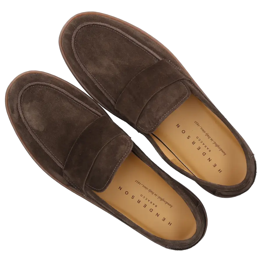 Henderson - Loafer SIFNOS Veloursleder - braun