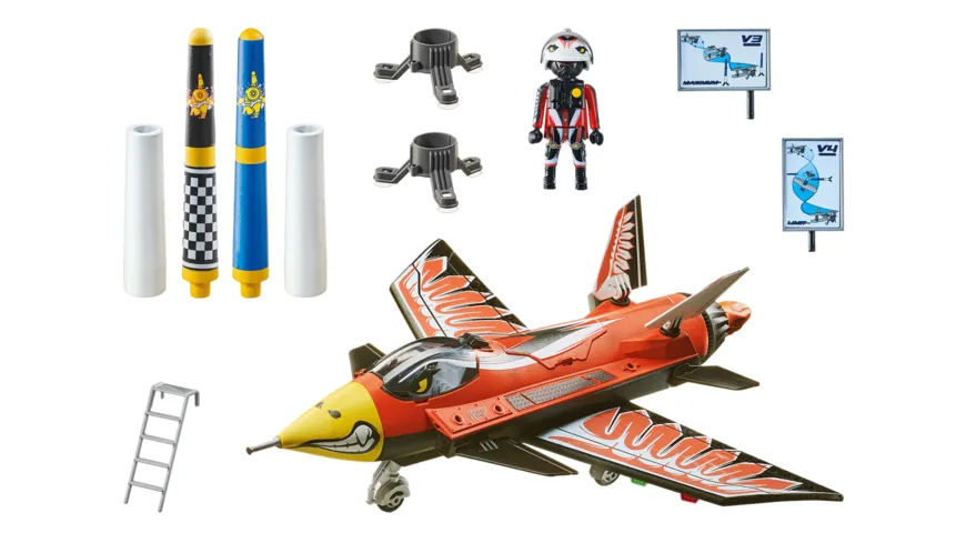 PLAYMOBIL 70832 - Air Stuntshow Düsenjet 