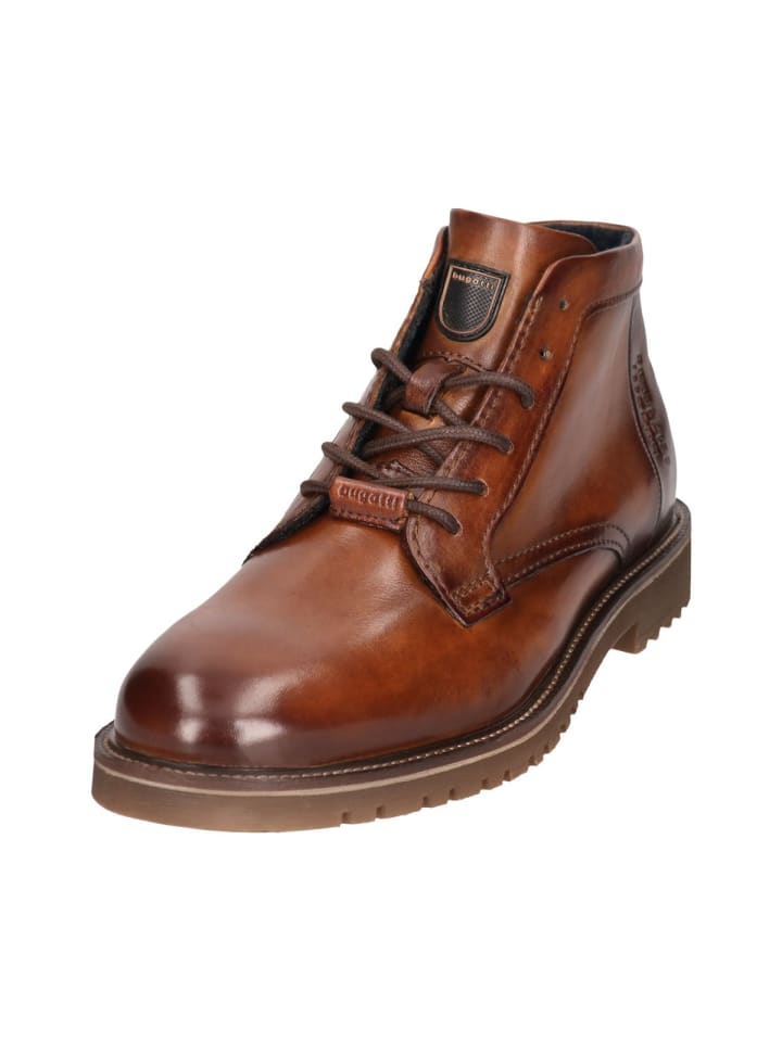 Bugatti Schnürstiefel in cognac günstig kaufen