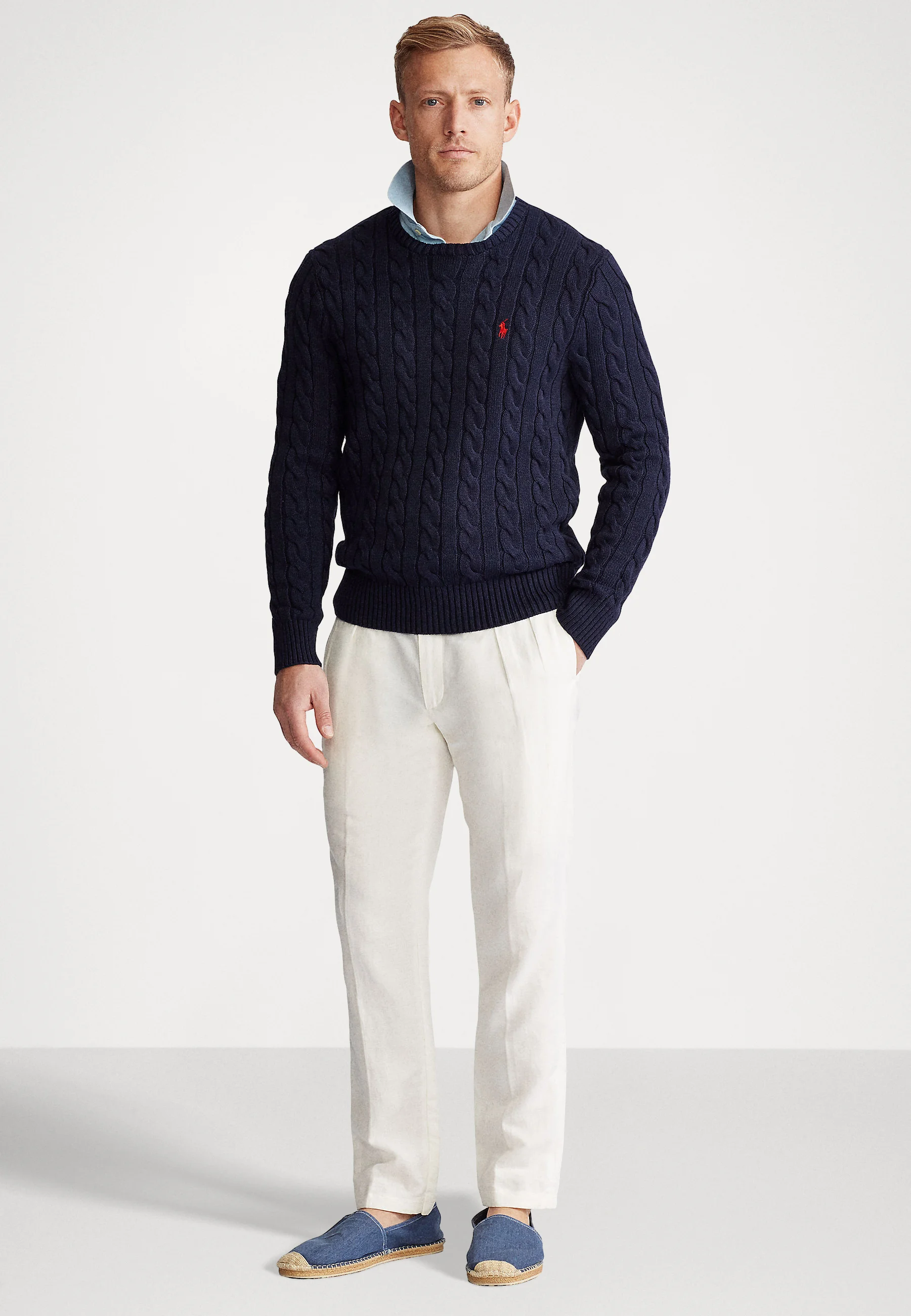 Suéter Polo Ralph Lauren Big & Tall DRIVER MANGA LARGA - Suéter