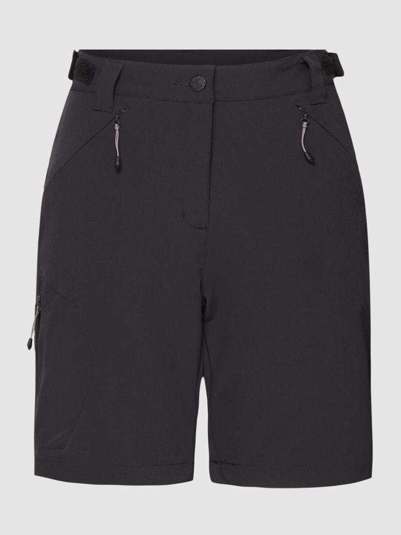 Bermuda mit Eingrifftaschen Modell 'BEAUFORT' in schwarz