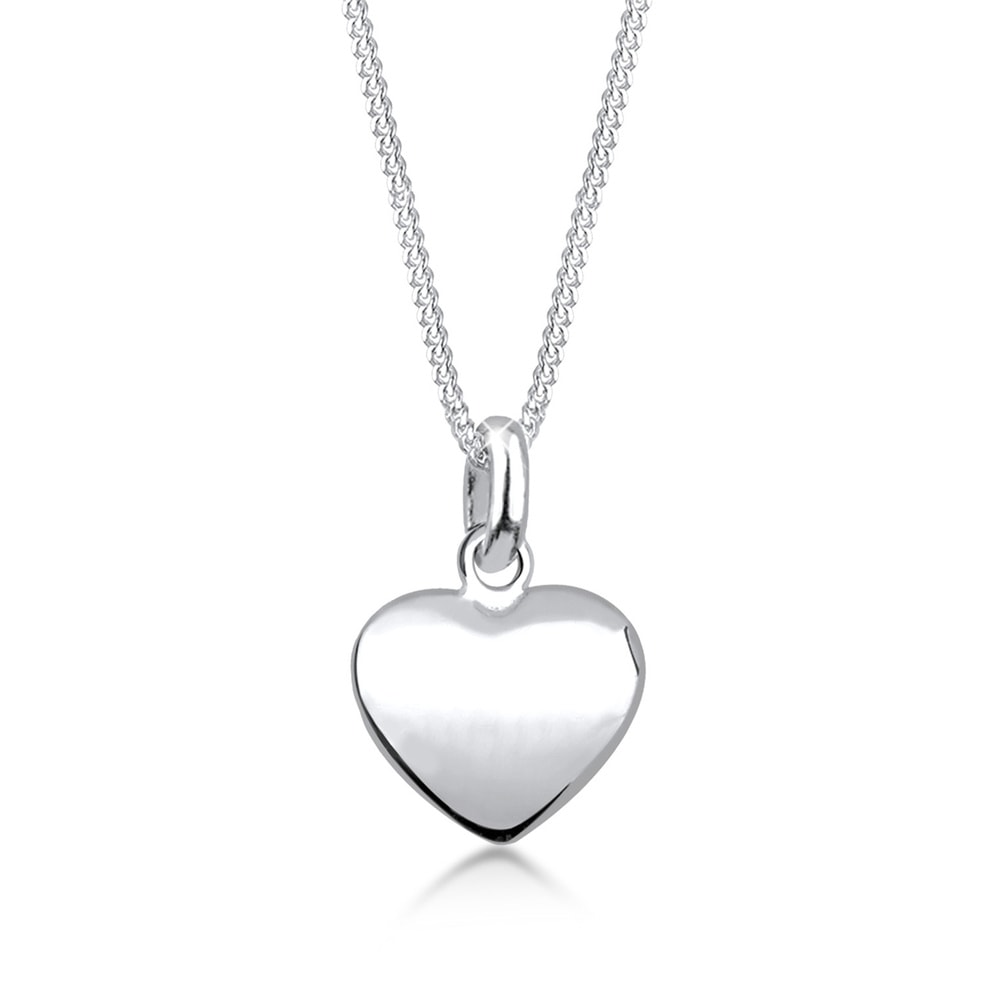 Elli Elli Collier Femmes Pendentif Coeur Filigrane en Argent Sterling 925 Bijoux