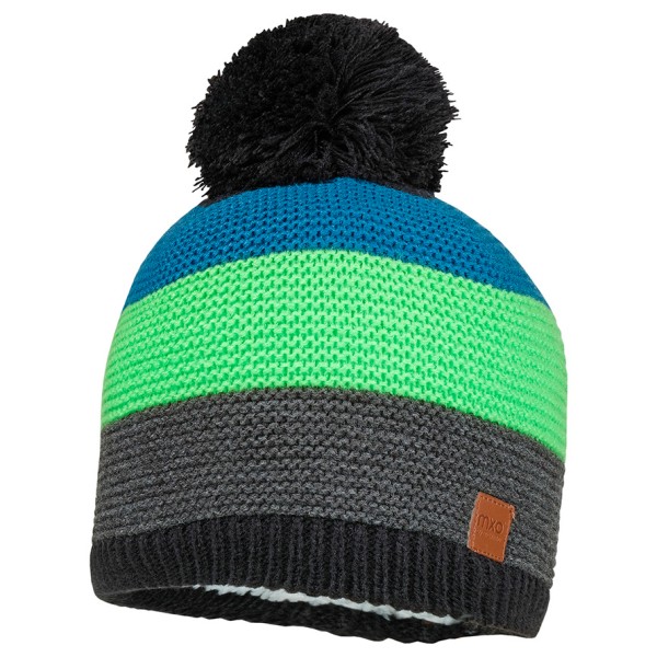 maximo - Kid's Mütze Streifen Pompon