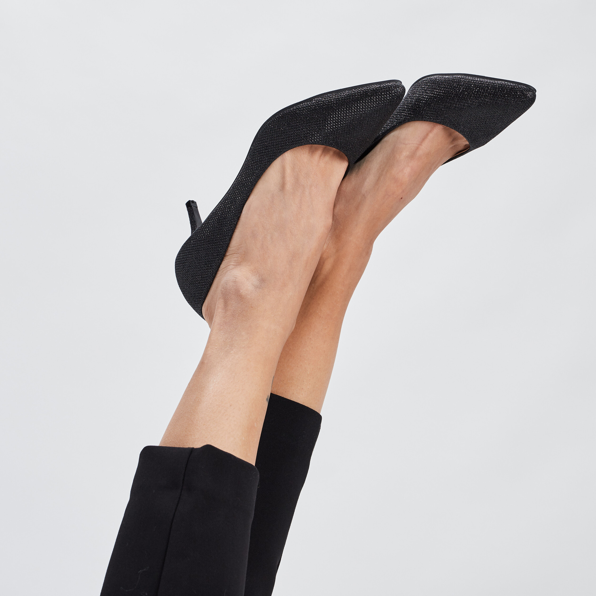 Escarpins à talons noir femme | La Halle