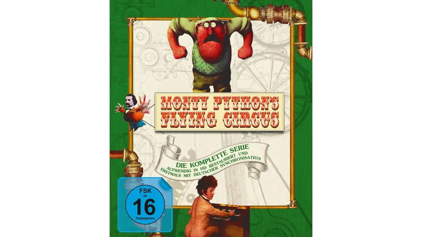Monty Python's Flying Circus - Die komplette Serie auf Blu-Ray (Staffel 1-4)  [7 BRs]