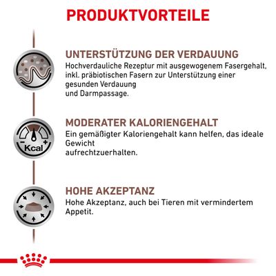 Royal Canin Veterinary Feline Gastrointestinal Moderate Calorie in Soße
