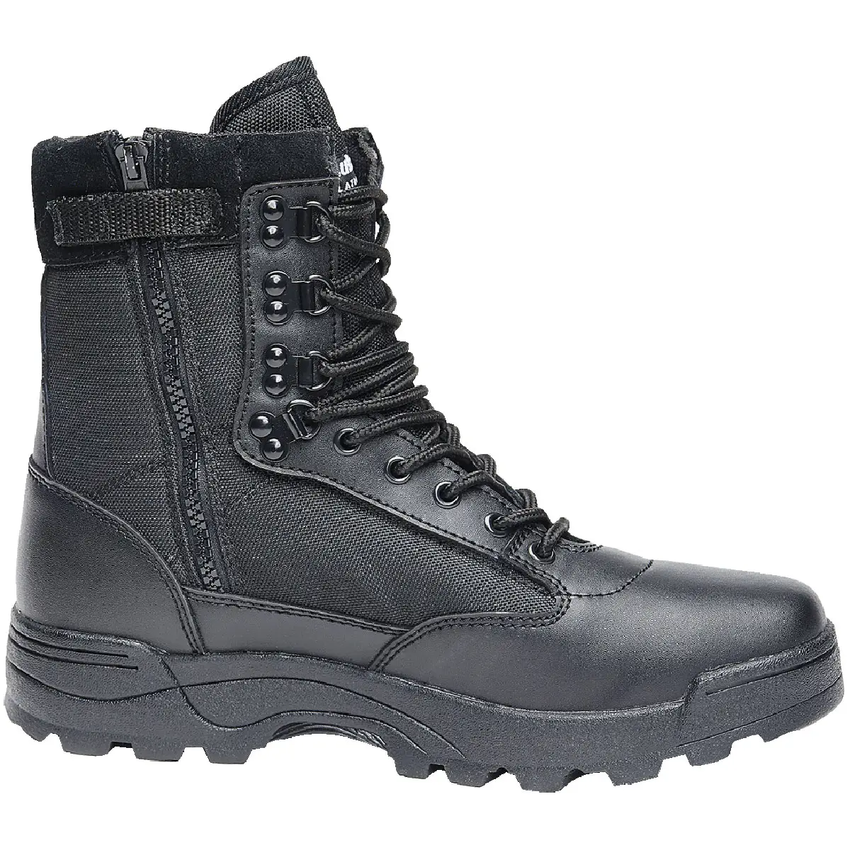 Tactical Swat Boots Zipper schwarz