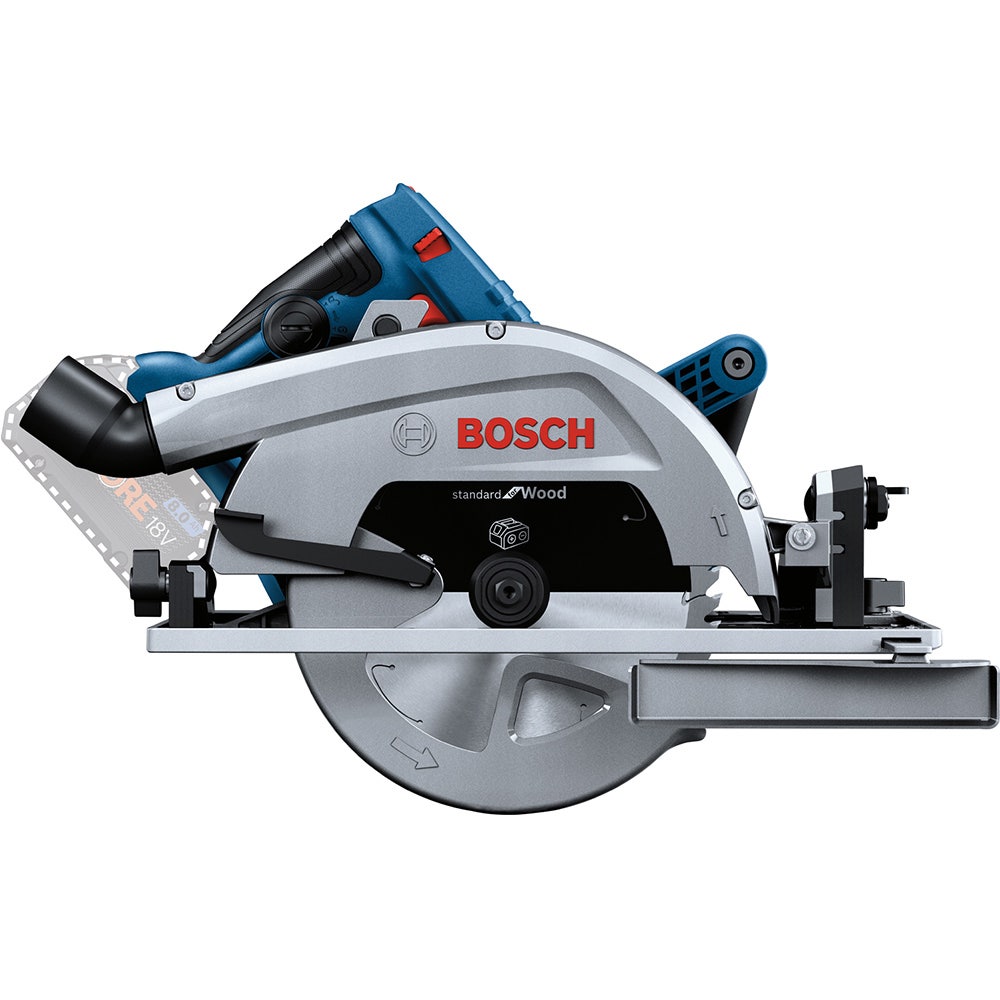 Serra circular sem escova BOSCH 18V BITURBO 184mm Skin GKS 18V-68 GC 06016B5140