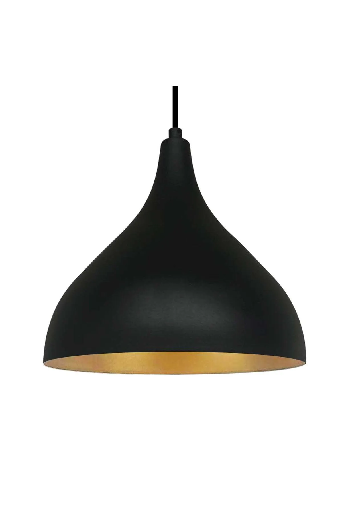 Bamyum  Pendelleuchte Schwarz Metall Hängelampe Hängelampe Pendelleuchte