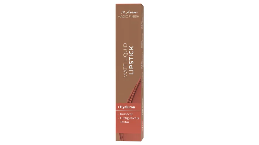 M. Asam® MAGIC FINISH Matt Liquid Lipstick b75440 - chestnut