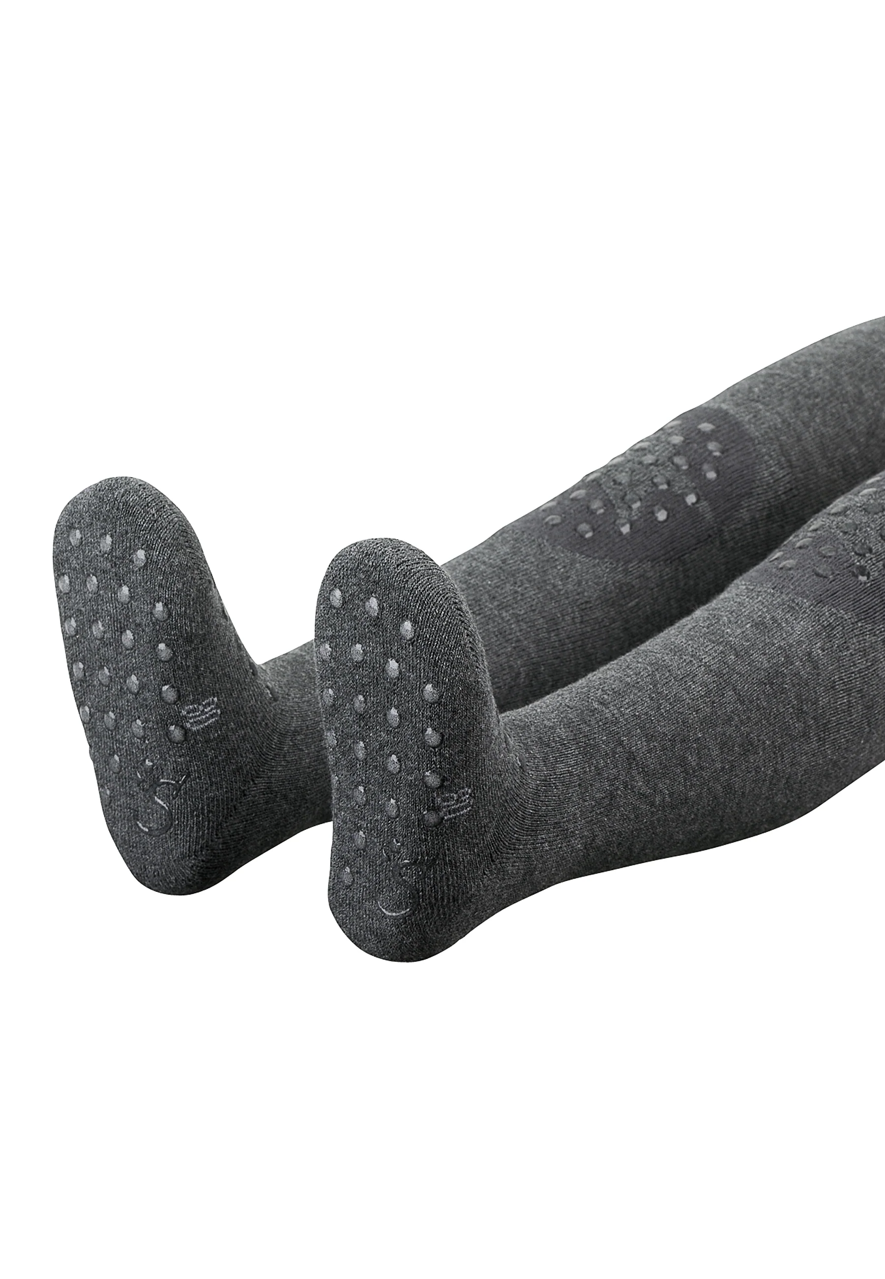 Krabbelstrumpfhose uni mit Anti-Rutsch-Noppen