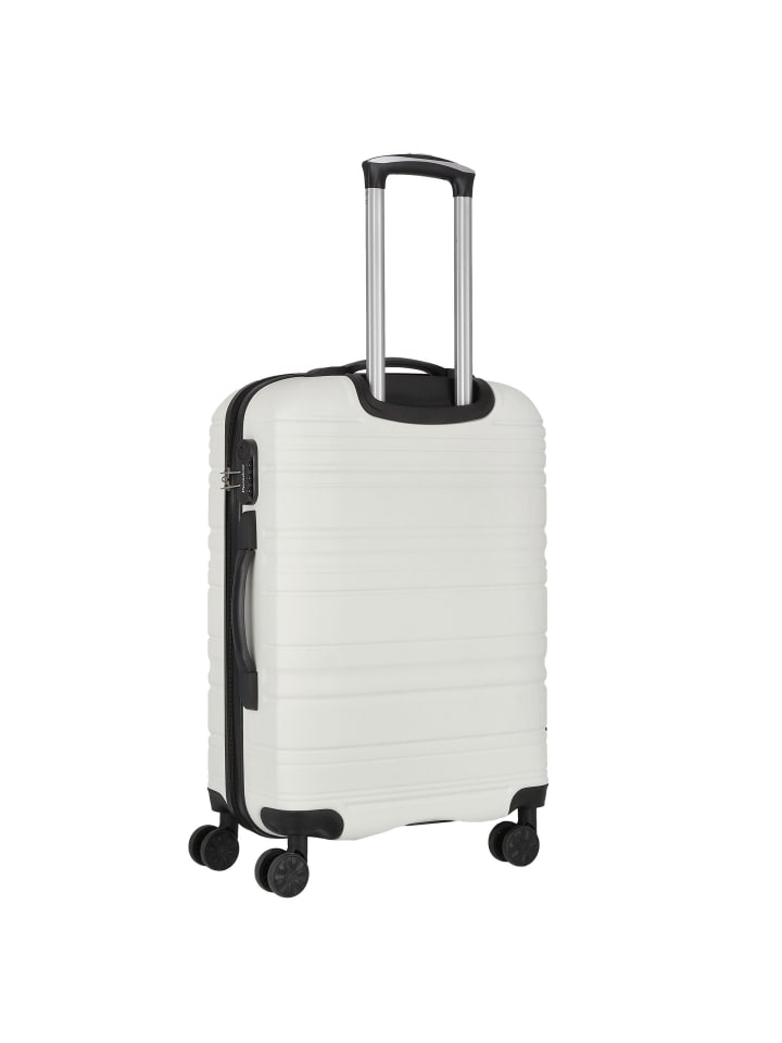 Check.In Paradise 4 Rollen Kofferset 3-teilig in weiß günstig kaufen onesize