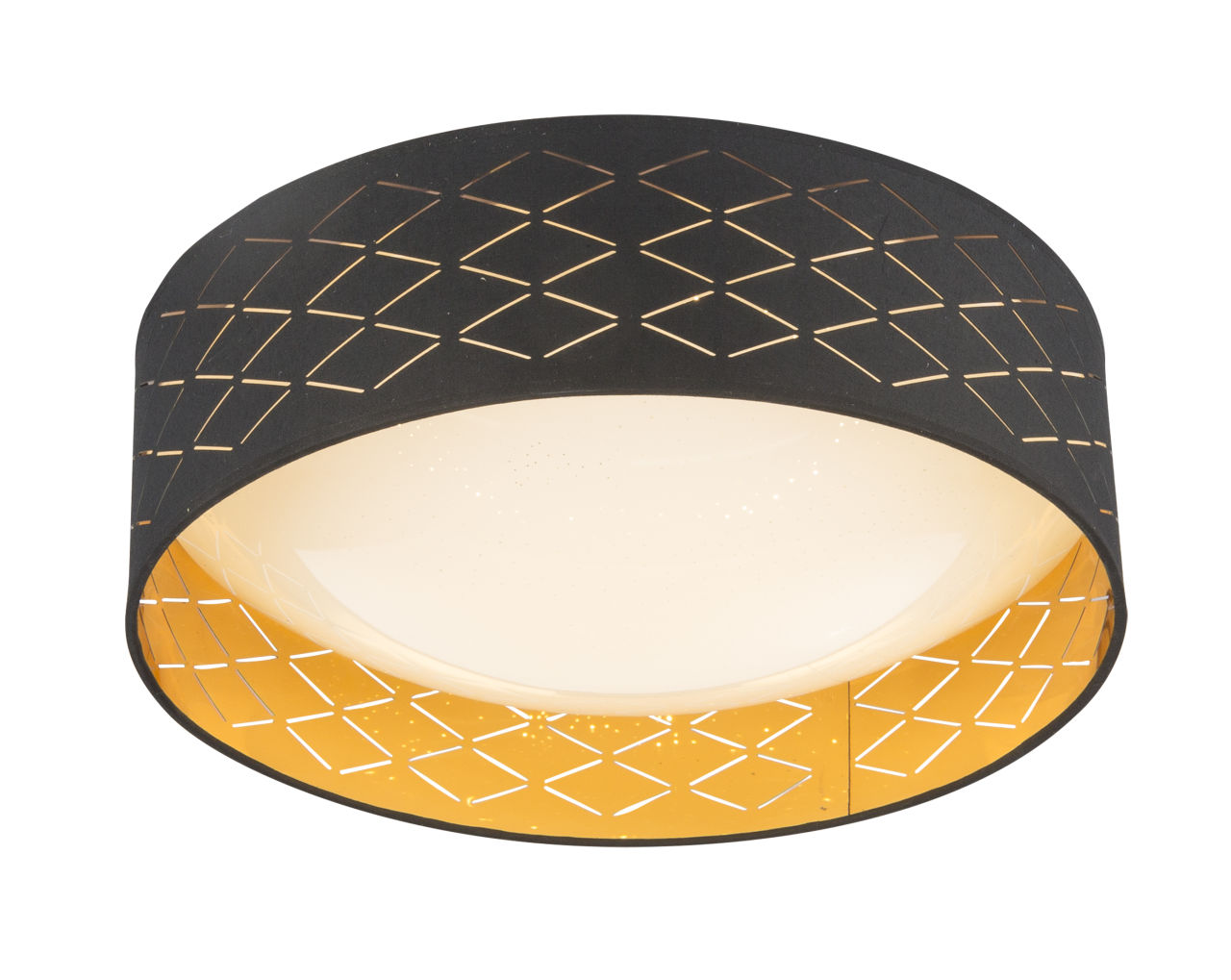 Globo Lighting - CLARKE - Deckenleuchte Metall weiß, LED
