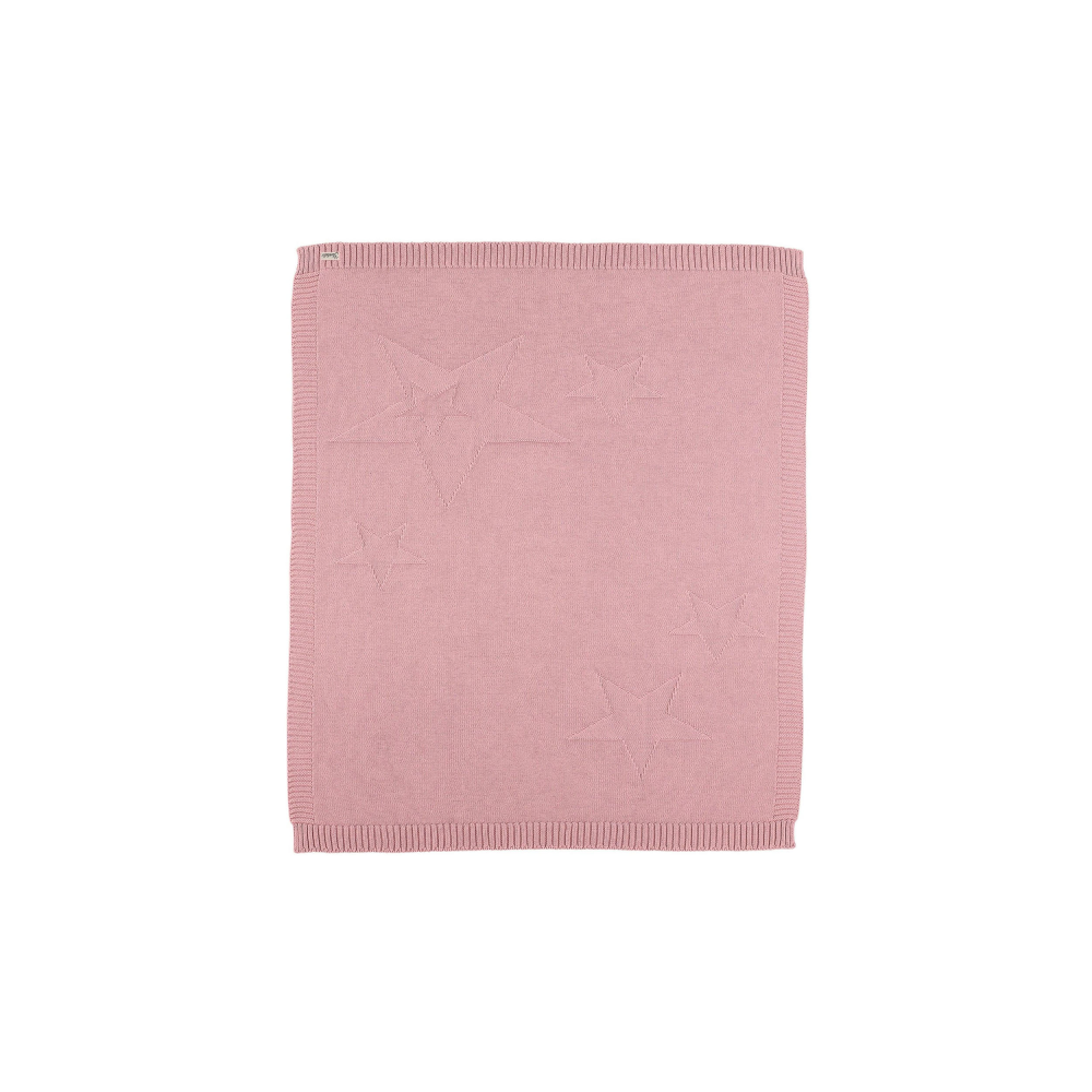 Strick Schmusedecke Baylee rosa