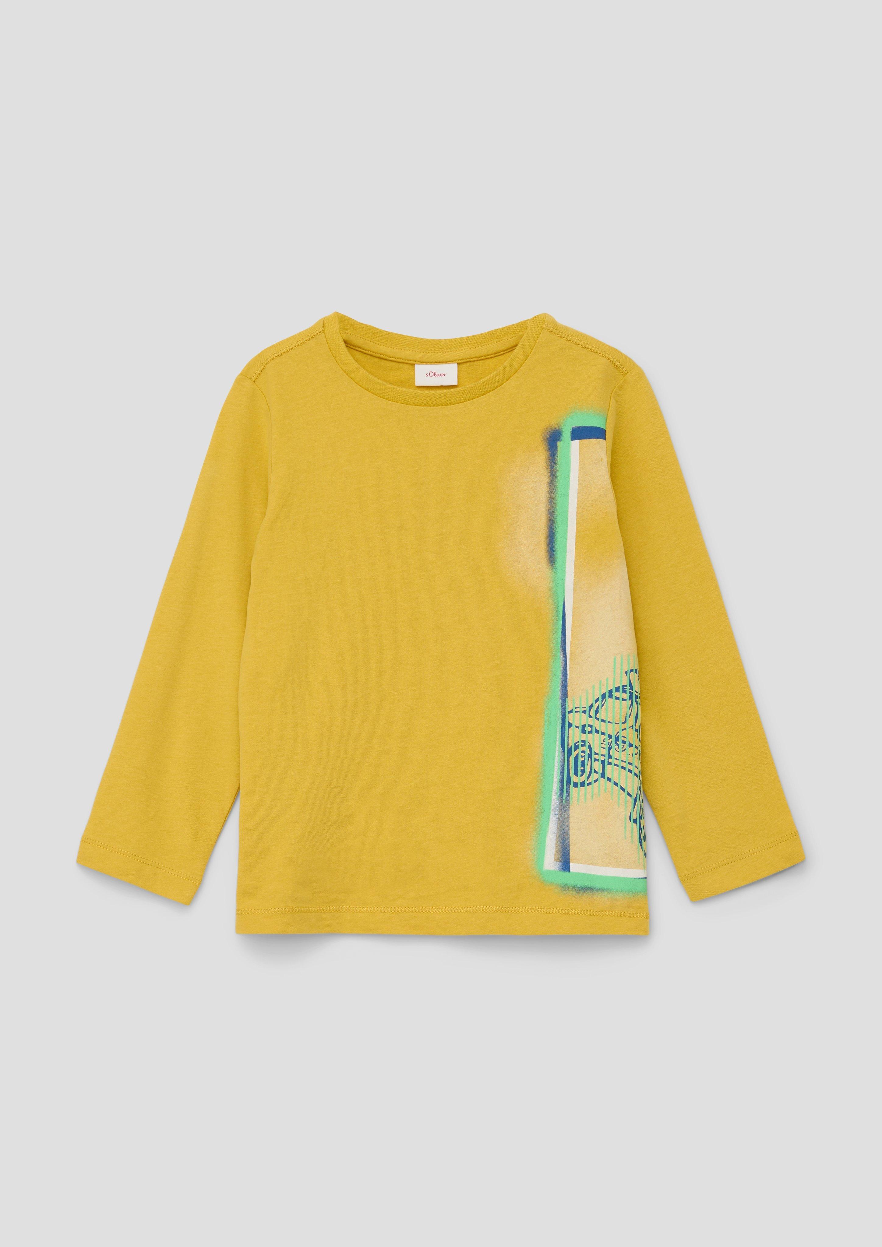 Longsleeve mit umlaufendem Print  2134227-1470