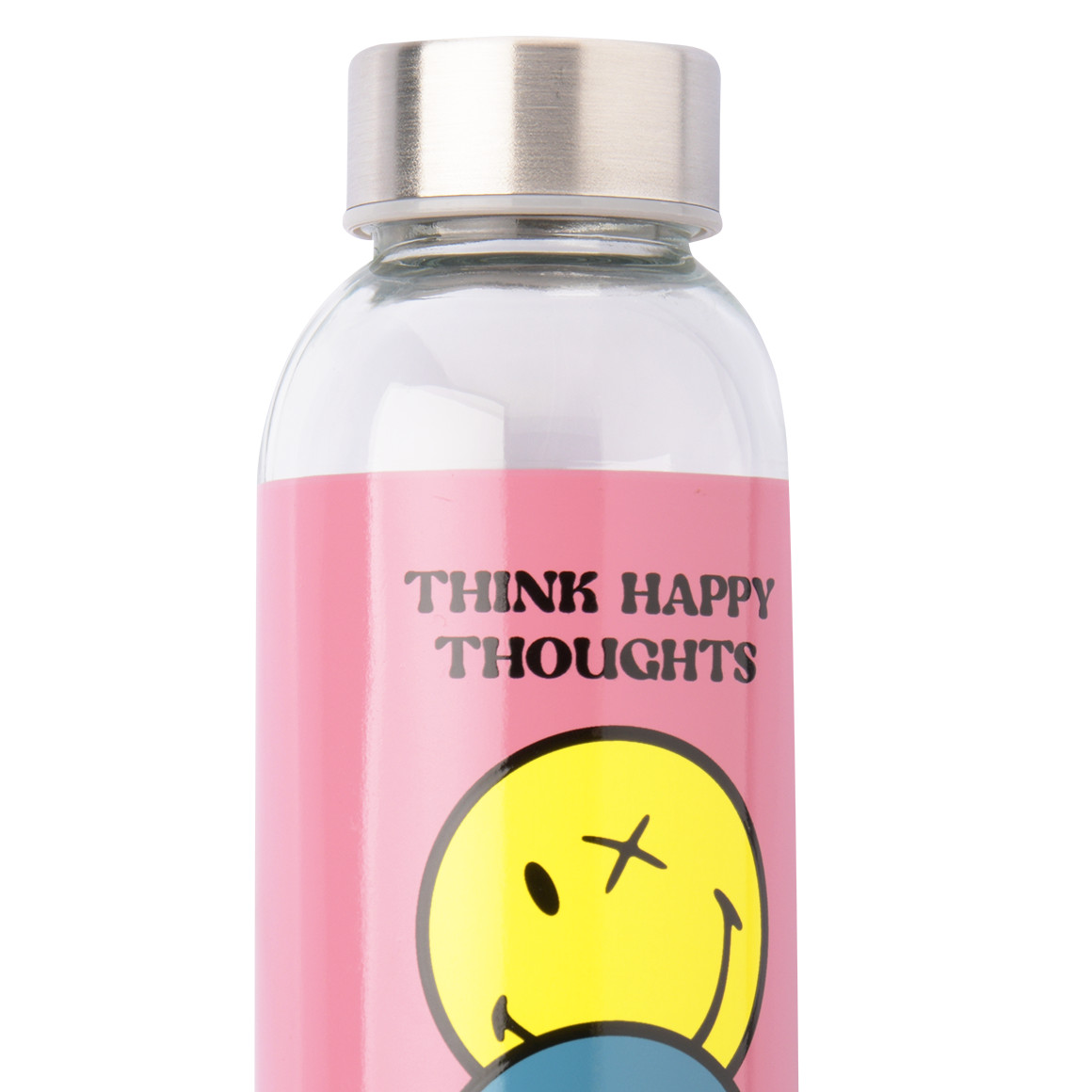 SmileyWorld Trinkflasche aus Glas