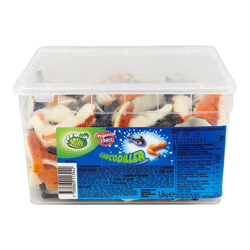 KnallGodt Crocodiller 1,8 kg