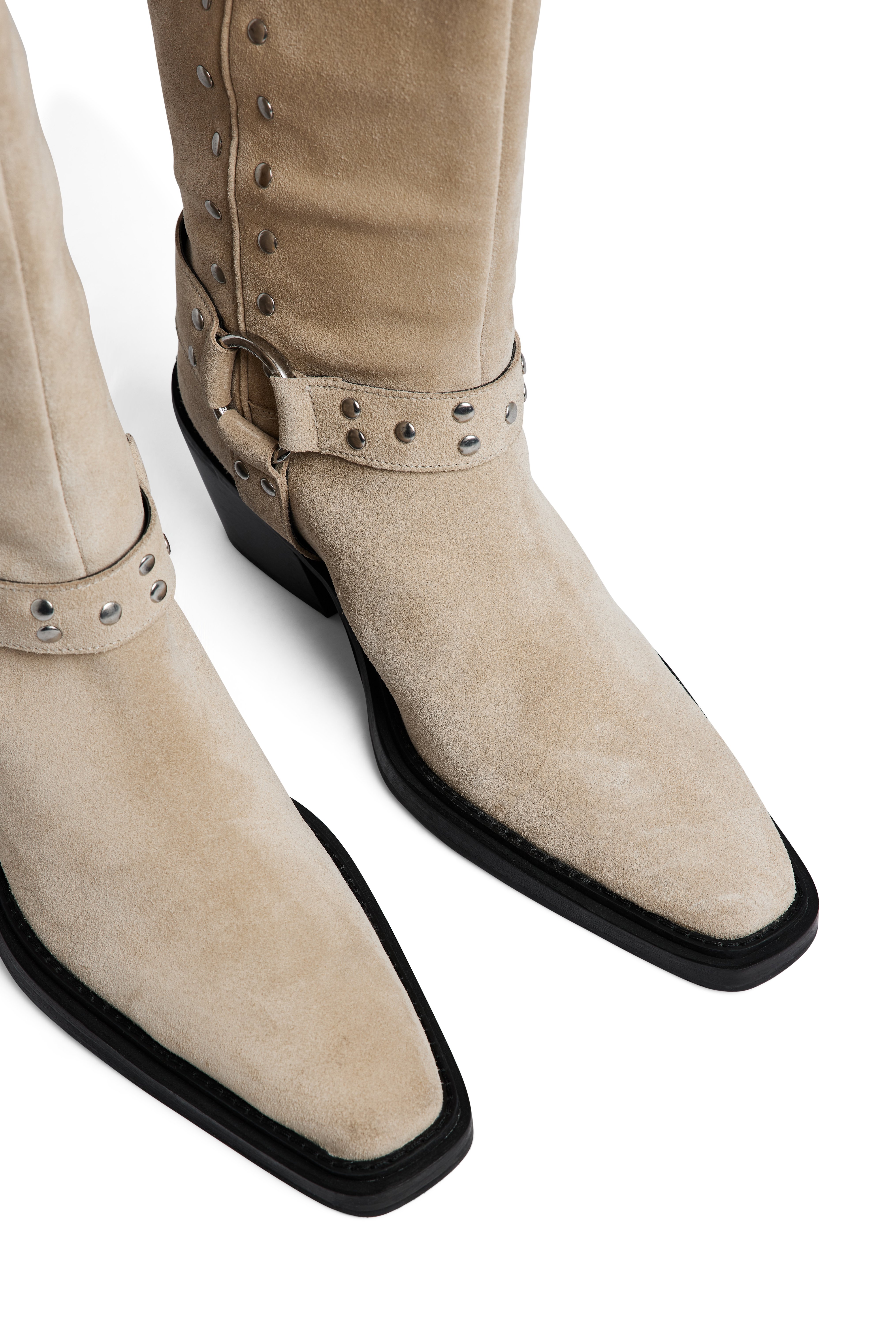 Studded Western Boots