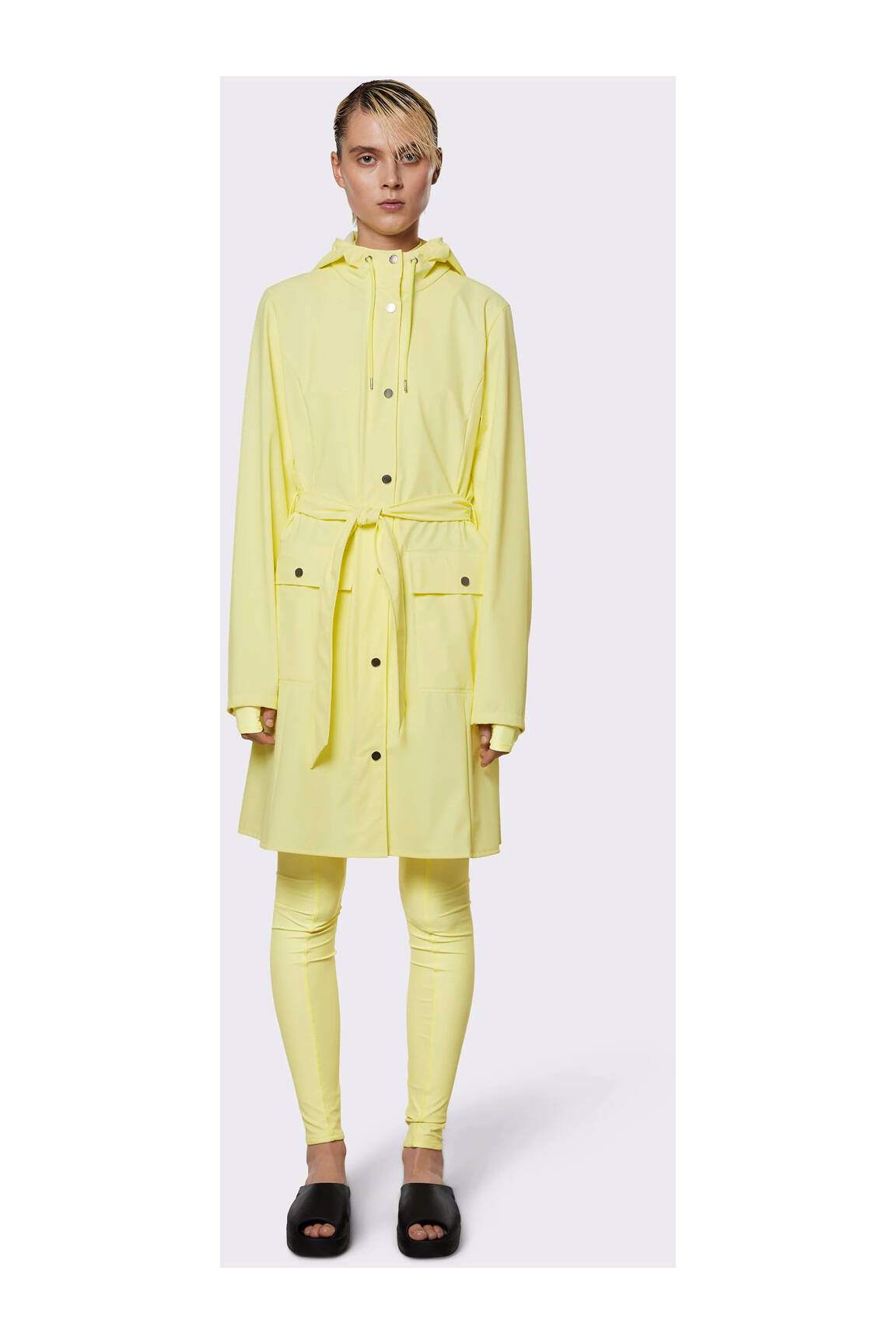 Rains Impermeables Trenchs Femme couleur jaune