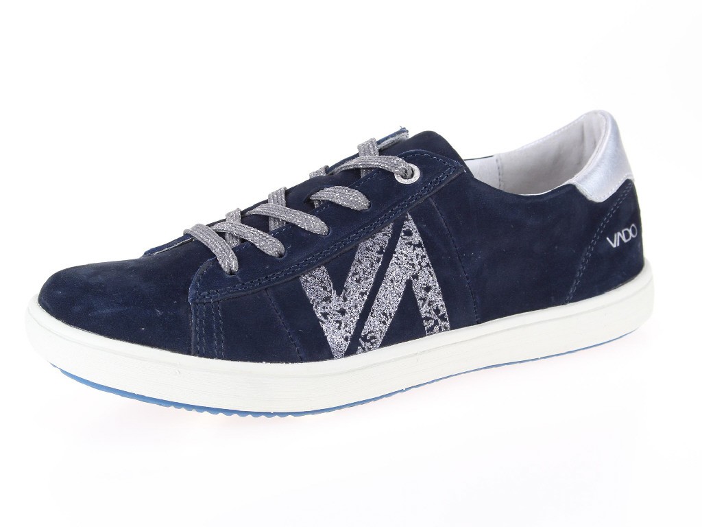 VADO Jungen Halbschuhe blau