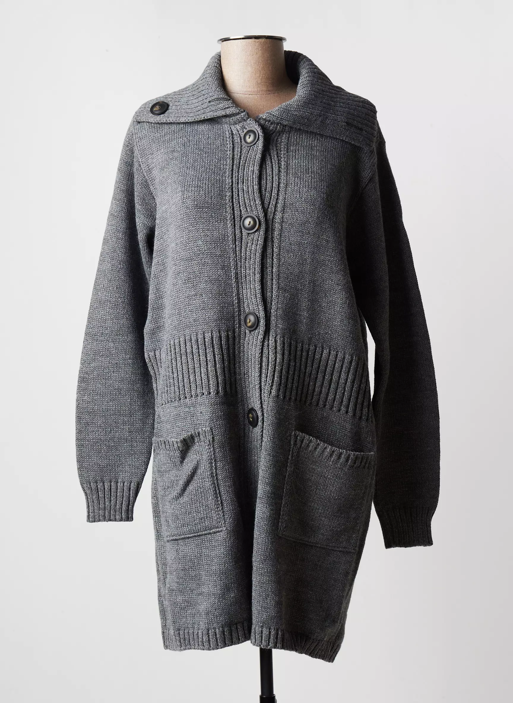 Duger Cardigans Femme couleur gris