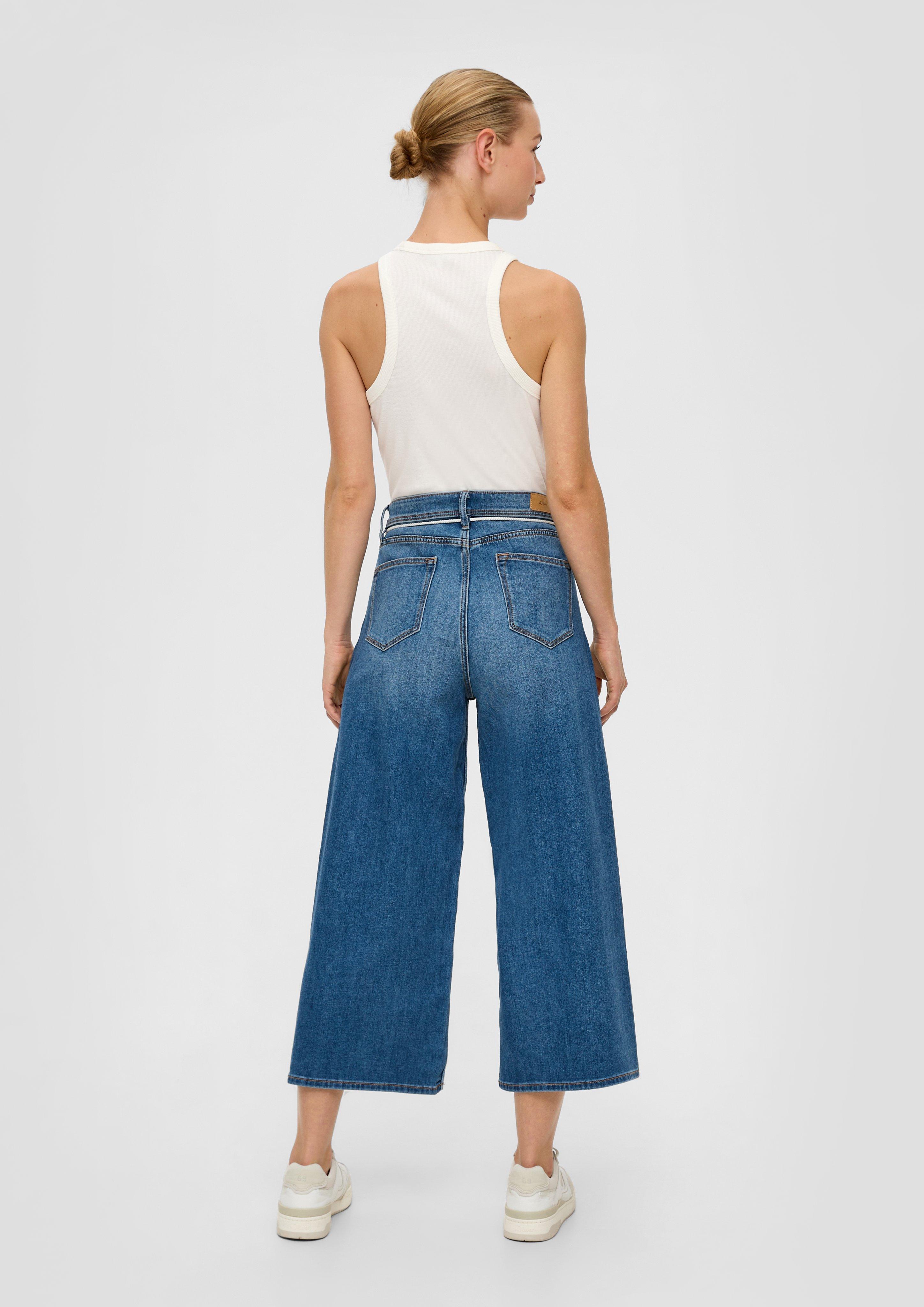 Jeans-Culotte Suri / Regular Fit / High Rise / Wide Leg  2137966-56Z4