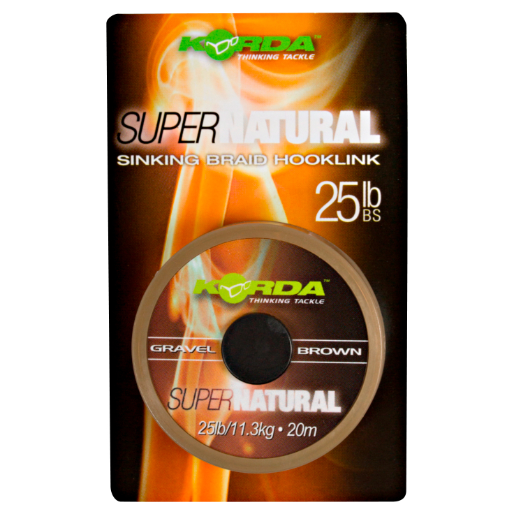Korda Vorfachmaterial Super Natural Vorfachmaterial (braun)
