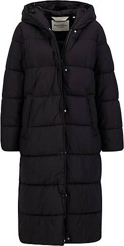 Marc O'Polo Damen Steppmantel mit Kapuze