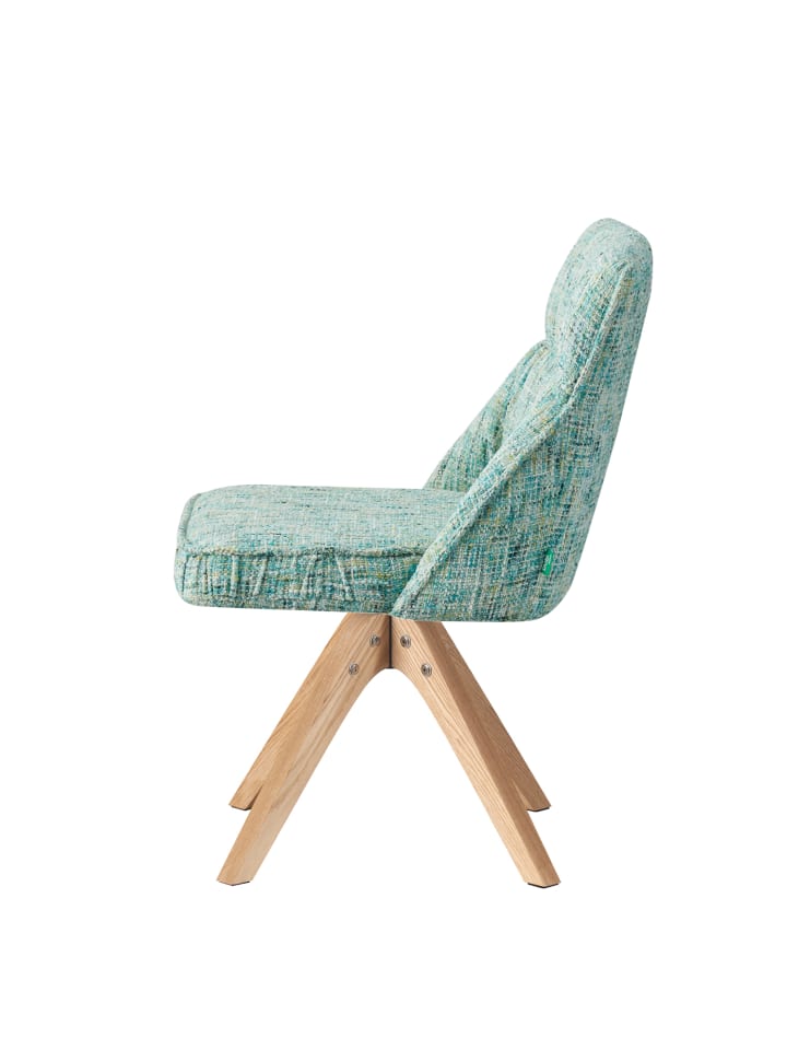 DUBI Möbel 2er-Set: Drehstuhl TALINA in Türkis - (B)49 x (H)84 x  (T)62 cm günstig kaufen onesize