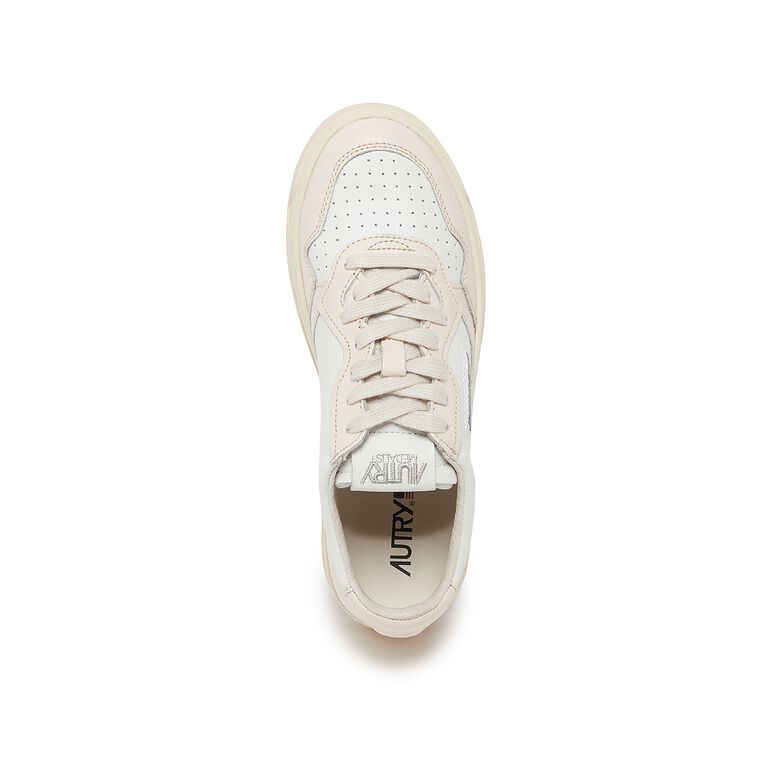 Autry Wmns Medalist Low leat/leat wht/dew