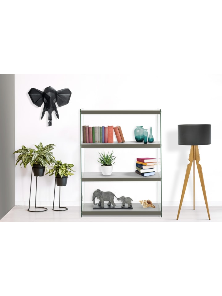 Kayoom Standregal Francene in Grau günstig kaufen onesize
