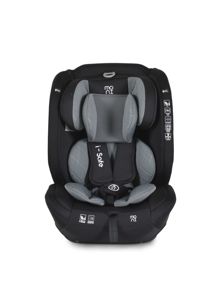 Moni Kindersitz i-Size i-Safe in grau günstig kaufen onesize