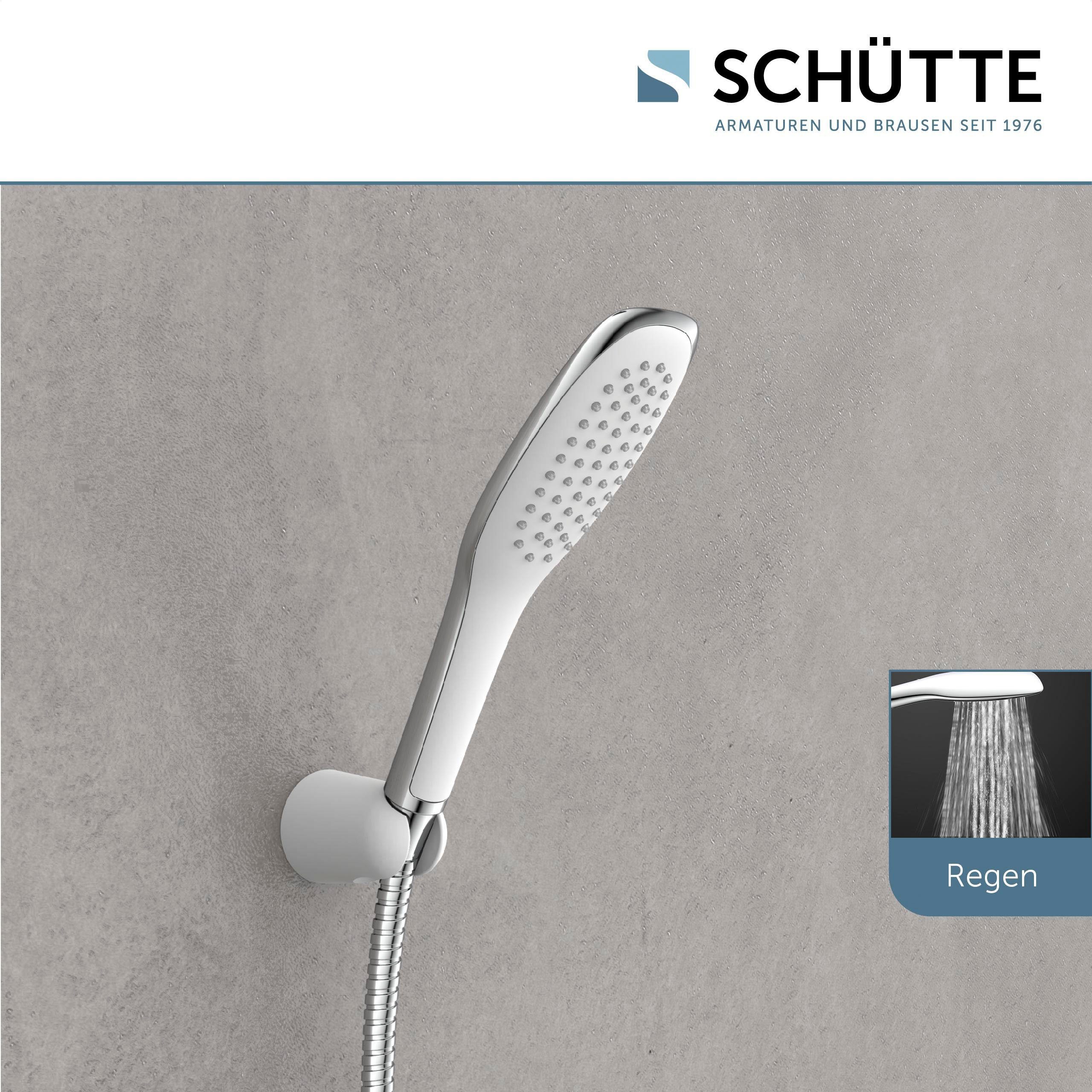 Schütte Brausegarnitur MADAGASKAR, Höhe 123 cm, Set, inkl. Wasserspardichtung, Antikalk, abnehmbare Seifenschale