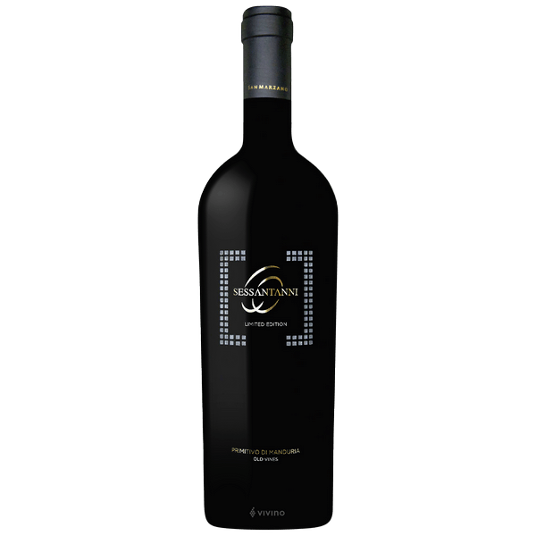 San Marzano60 Sessantanni Limited Edition Old Vines Primitivo di Manduria 2018