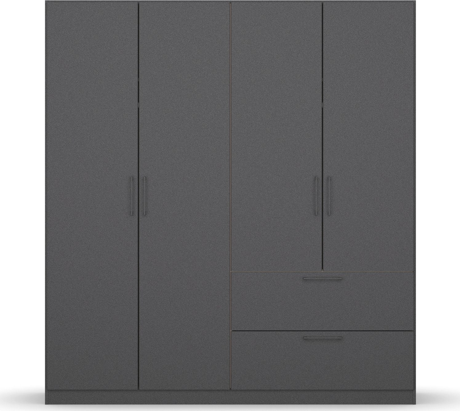 rauch Schlafzimmer-Set Challenger, Schrank in 2 Breiten, Bett in 3 Breiten und 2 Nachttische