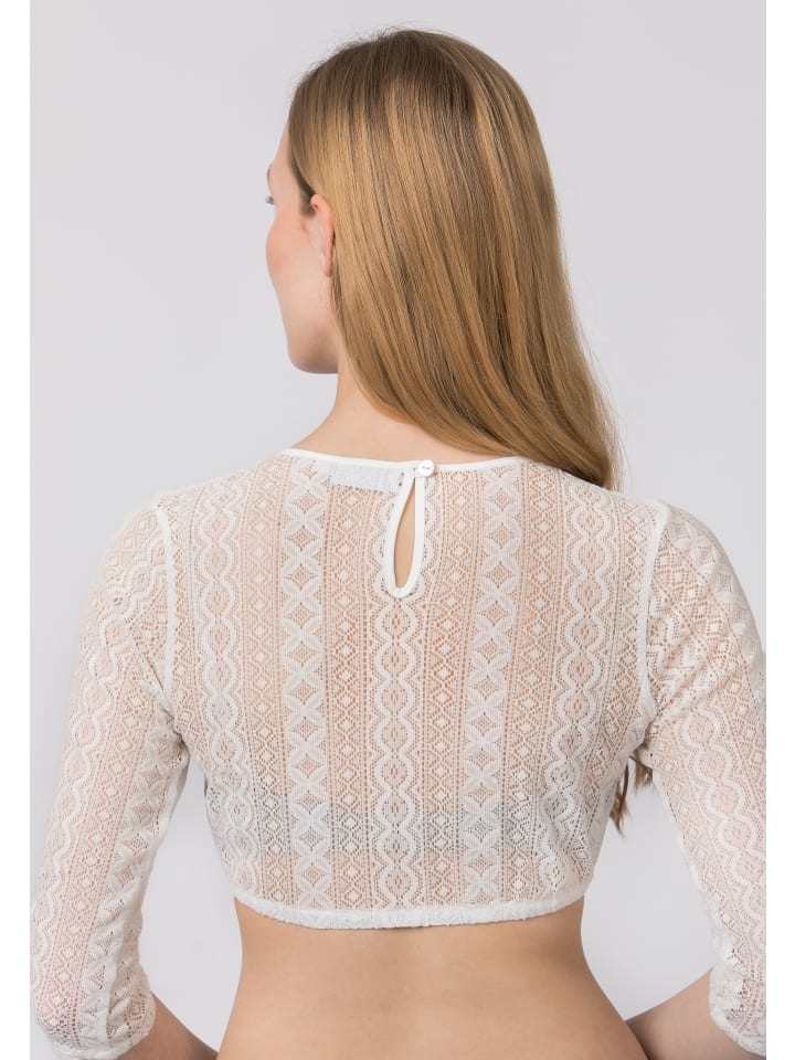 Stockerpoint Stockerpoint Dirndlbluse Viara in weiss günstig kaufen