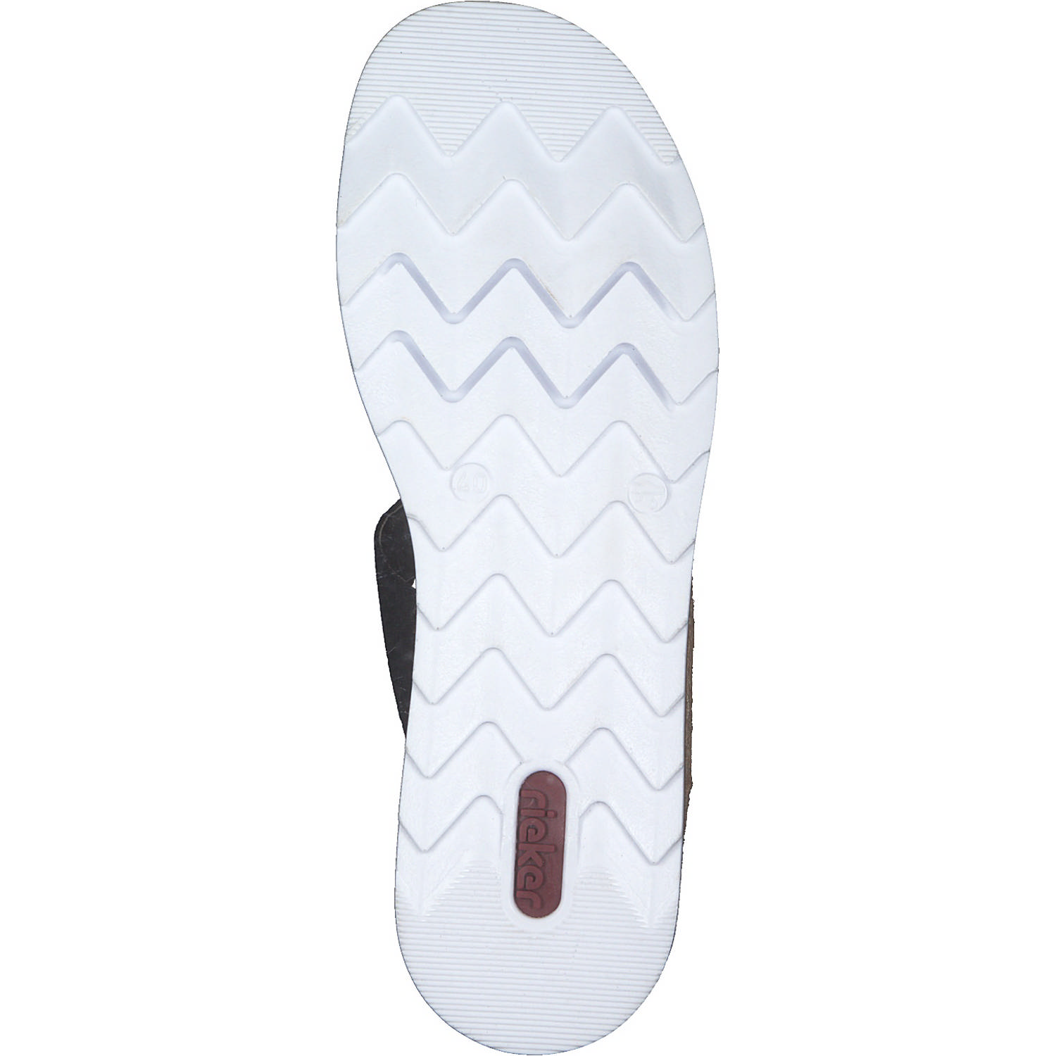 Rieker V7947, Pantoletten & Badeschuhe, Damen, Schwarz
