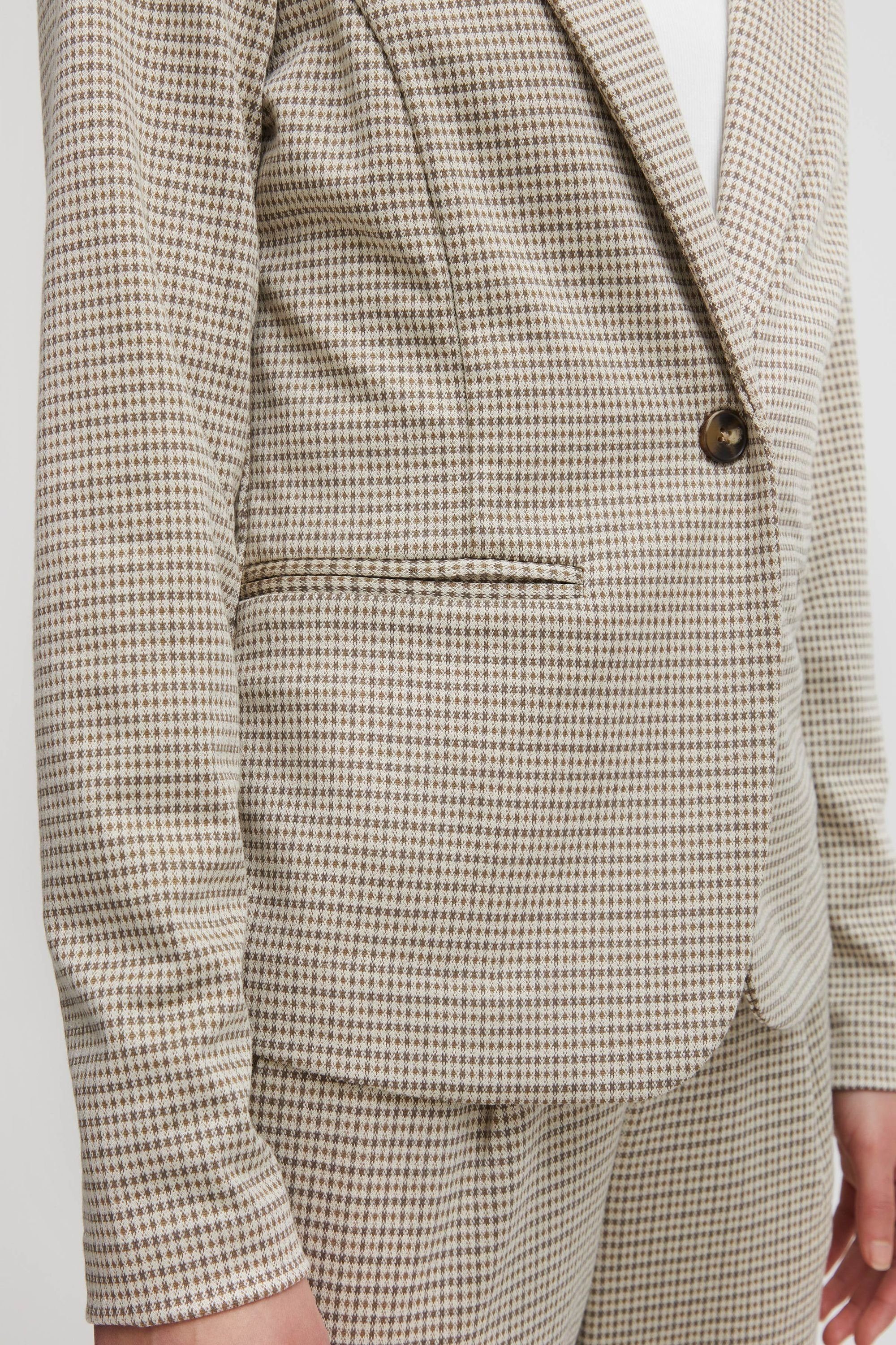 Ichi Jackenblazer IHKATE CAMELEON BL - 20115716 Kurzblazer mit Muster