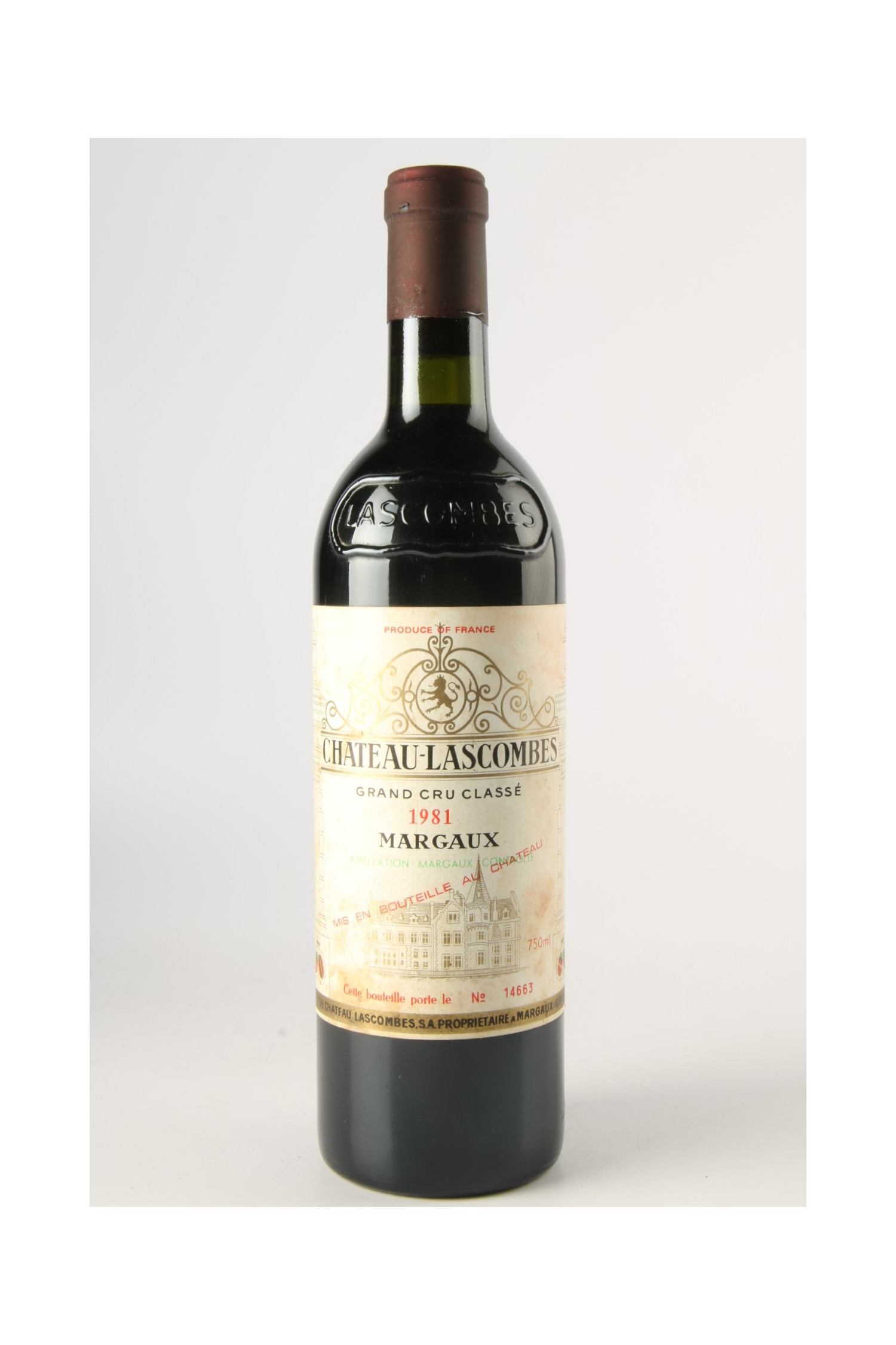 Château Lascombes 1981, Margaux