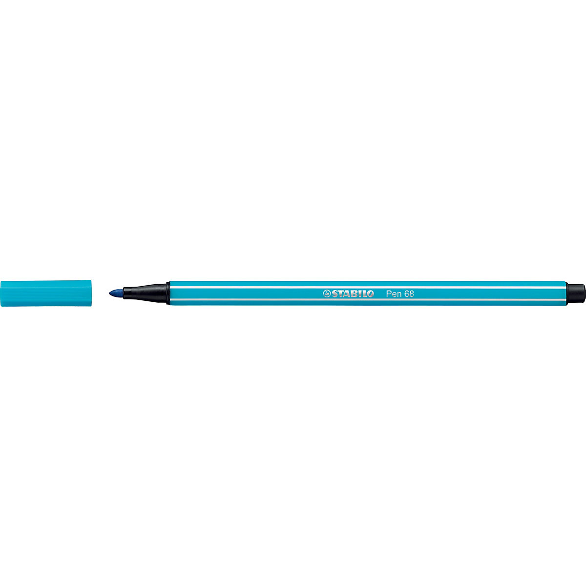 Pen 68 Premium-Filzmaler hellblau, Strichstärke: 1 mm