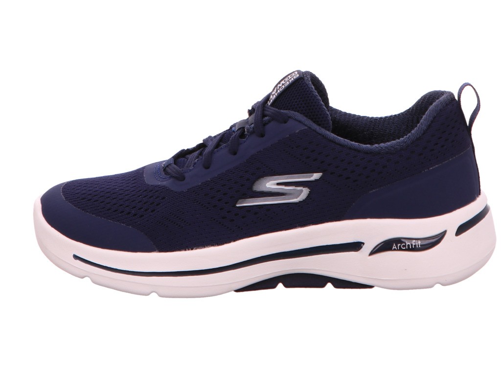 SKECHERS Freizeit Schnürer blau GO WALK ARCH FIT - MOTION BREE