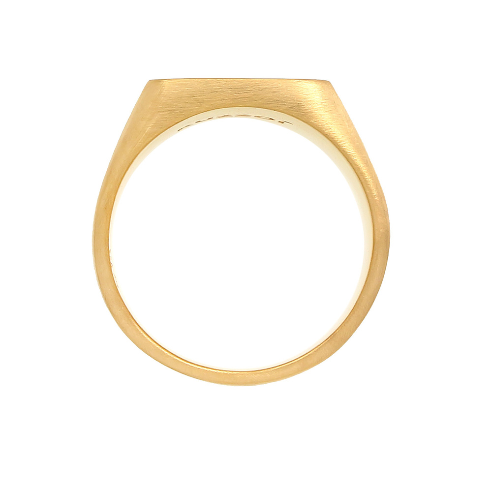KUZZOI KUZZOI Bague Chevalière Flèche Base Mat Bague Homme-(925/1000) Argent Bague