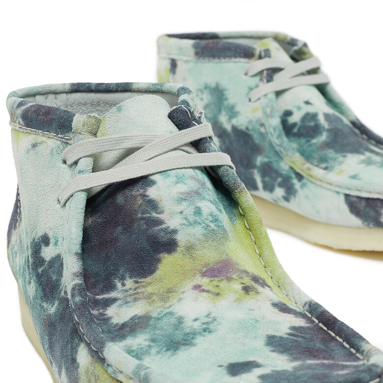 Clarks Wallabee Boot turquoise