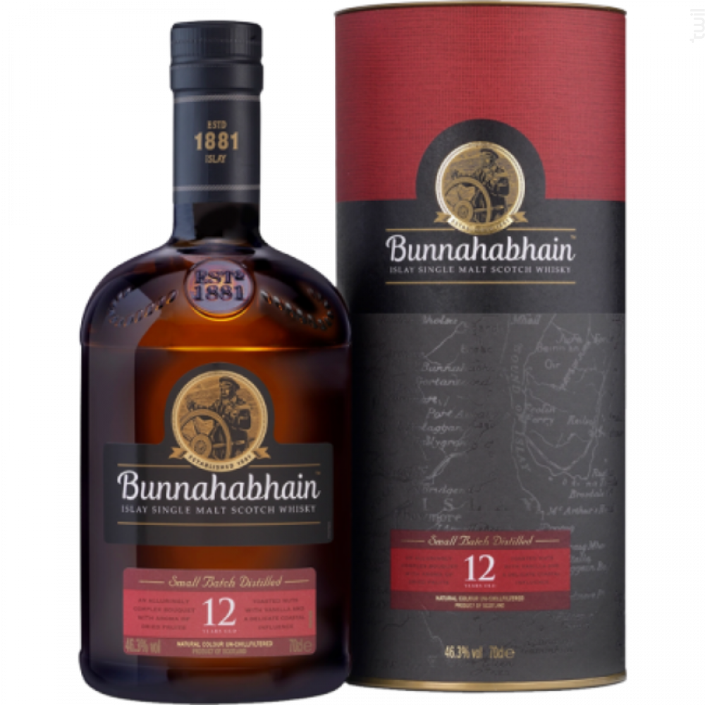 Bunnahabhain 12 Ans - Single Malt - 70cl Bunnahabhain