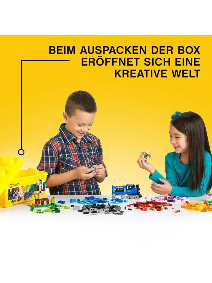 LEGO Bausteine Classic 10696 Mittelgroße Bausteine-Box, 484 Teile - ab 4 Jahre günstig kaufen onesize